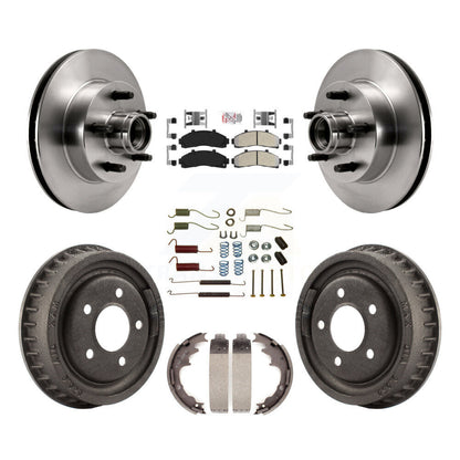 Disc Rotors and Semi-Metallic Brake Pads Kit-K8A-105357 - Kit.bestparts.ca