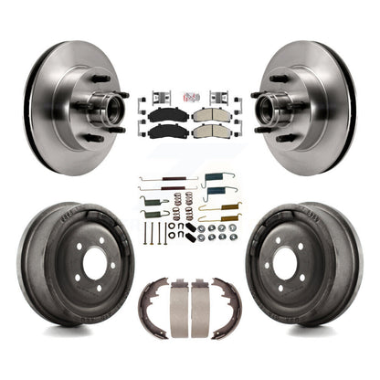 Disc Rotors and Semi-Metallic Brake Pads Kit-K8A-105358 - Kit.bestparts.ca