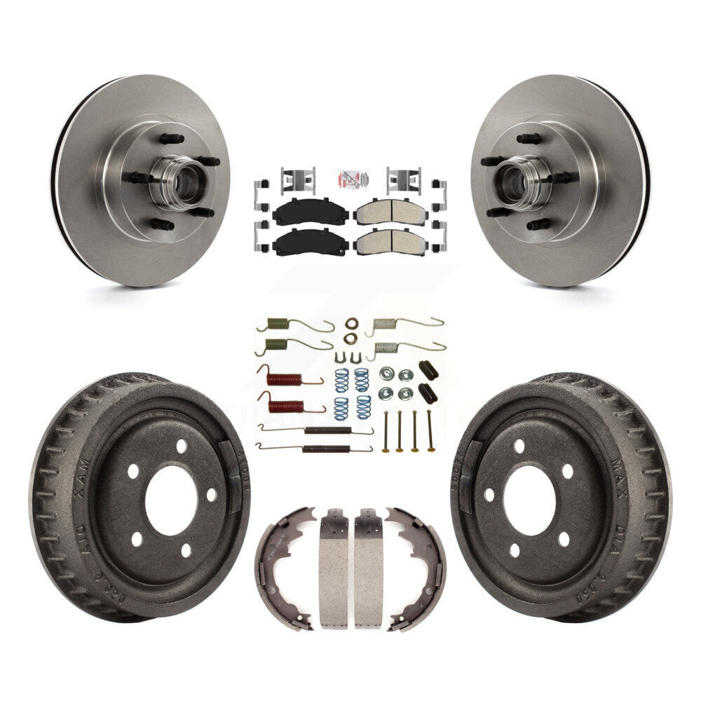 Disc Rotors and Semi-Metallic Brake Pads Kit-K8A-105361 - Kit.bestparts.ca Kit.bestparts.ca