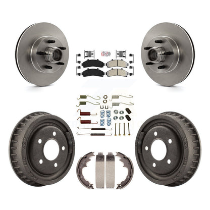 Disc Rotors and Semi-Metallic Brake Pads Kit-K8A-105361 - Kit.bestparts.ca