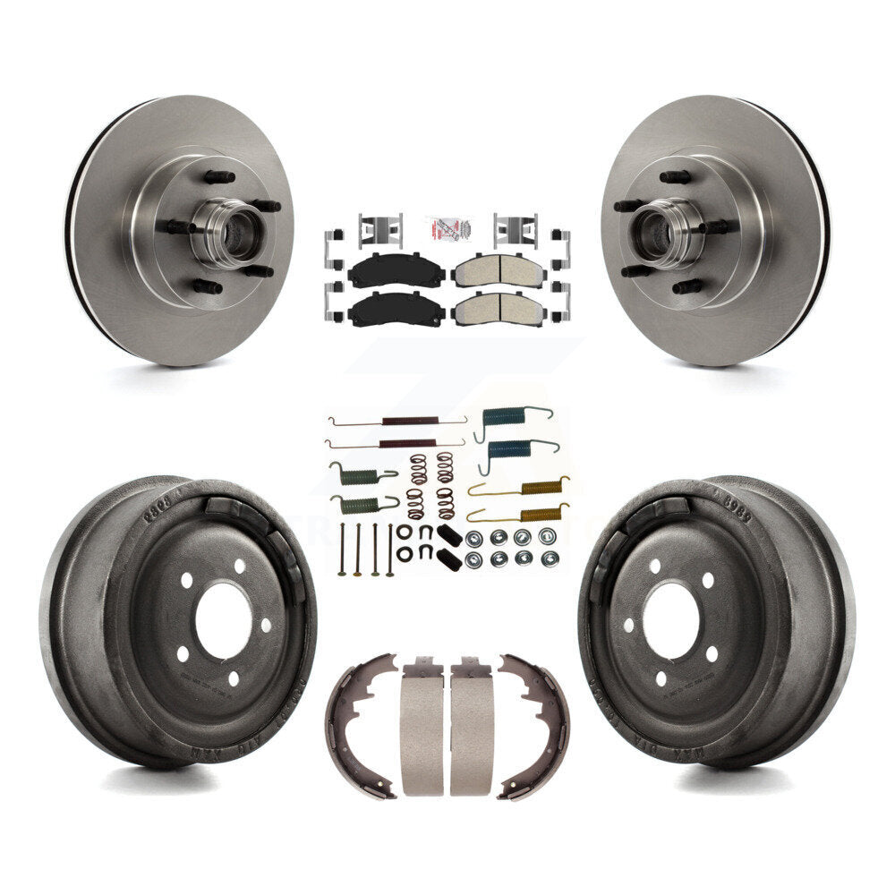 Disc Rotors and Semi-Metallic Brake Pads Kit-K8A-105362 - Kit.bestparts.ca Kit.bestparts.ca