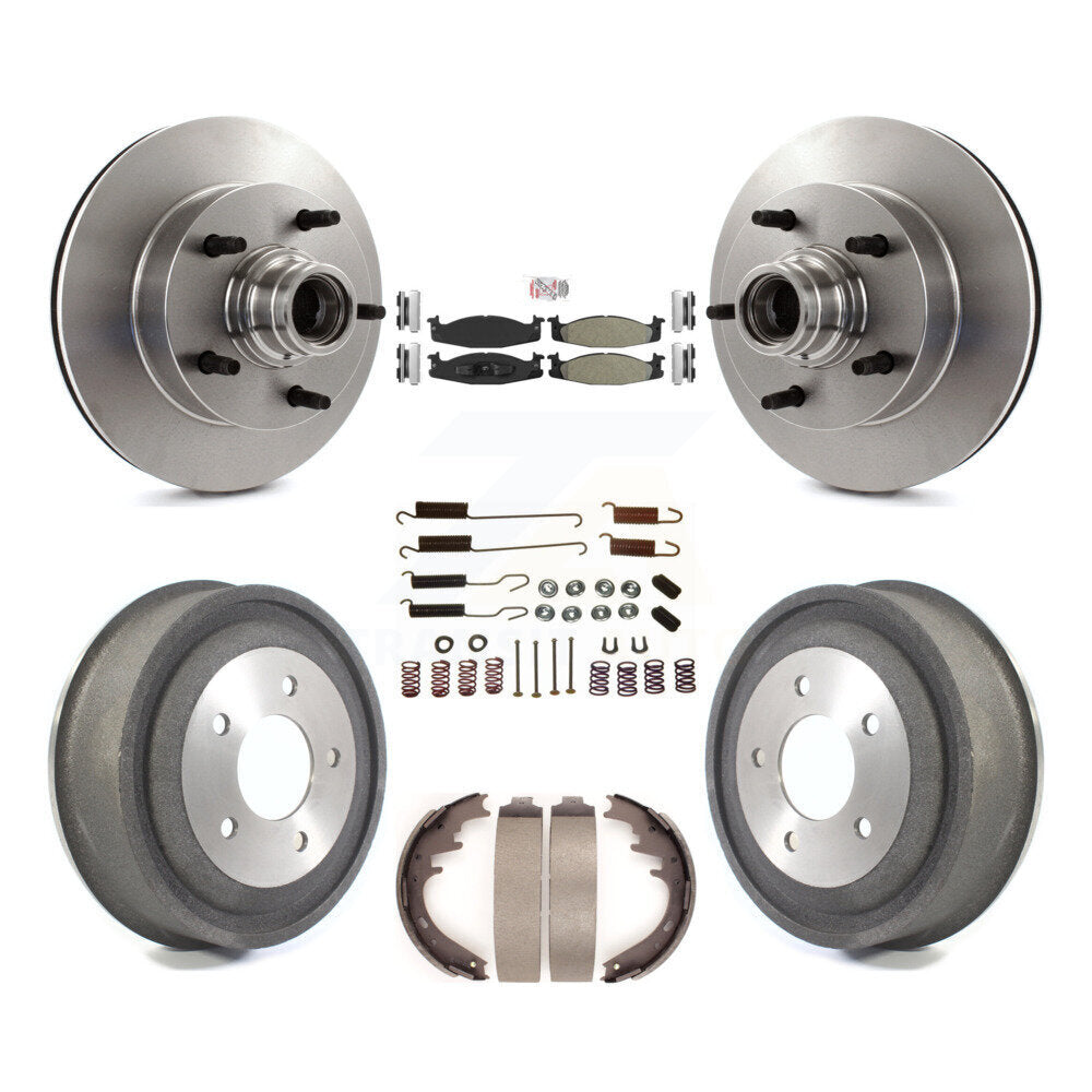 Disc Rotors and Semi-Metallic Brake Pads Kit-K8A-105368 - Kit.bestparts.ca