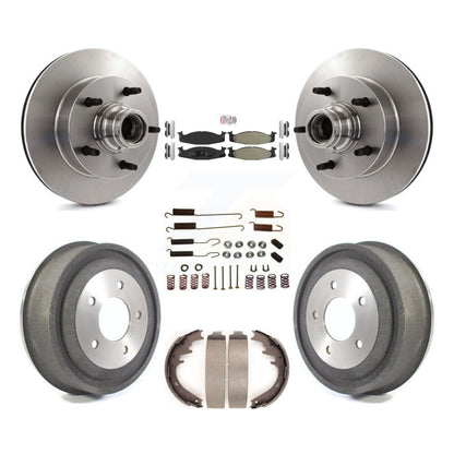 Disc Rotors and Semi-Metallic Brake Pads Kit-K8A-105368 - Kit.bestparts.ca