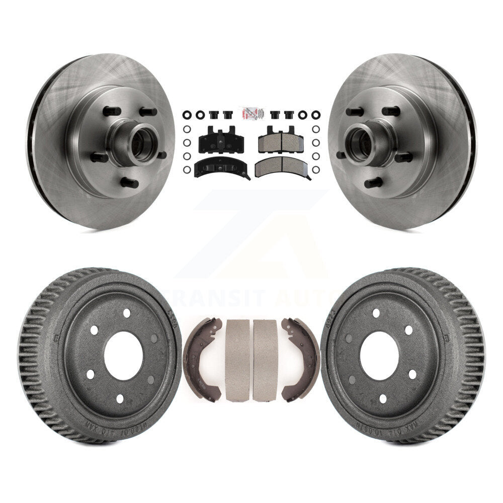 disc rotors and semi metallic brake pads-k8a-105375 - Kit.bestparts.ca