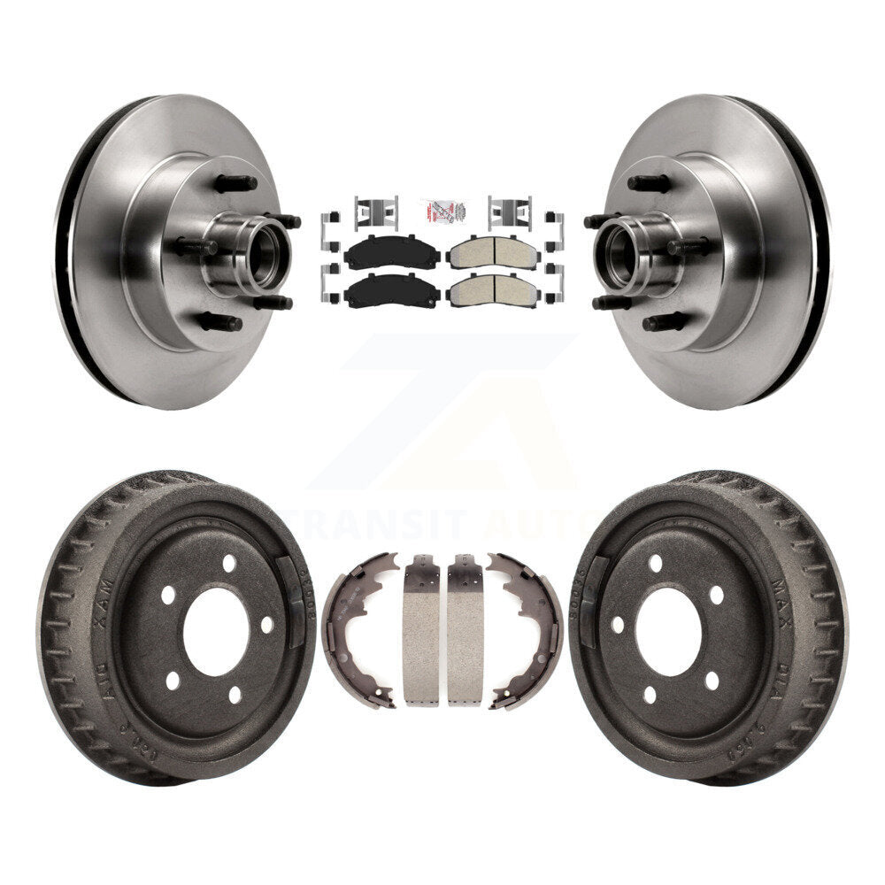 Disc Rotors and Semi-Metallic Brake Pads Kit-K8A-105391 - Kit.bestparts.ca