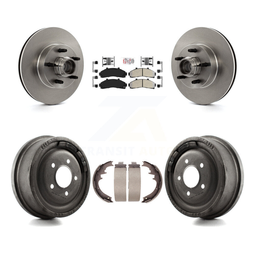 Disc Rotors and Semi-Metallic Brake Pads Kit-K8A-105400 - Kit.bestparts.ca