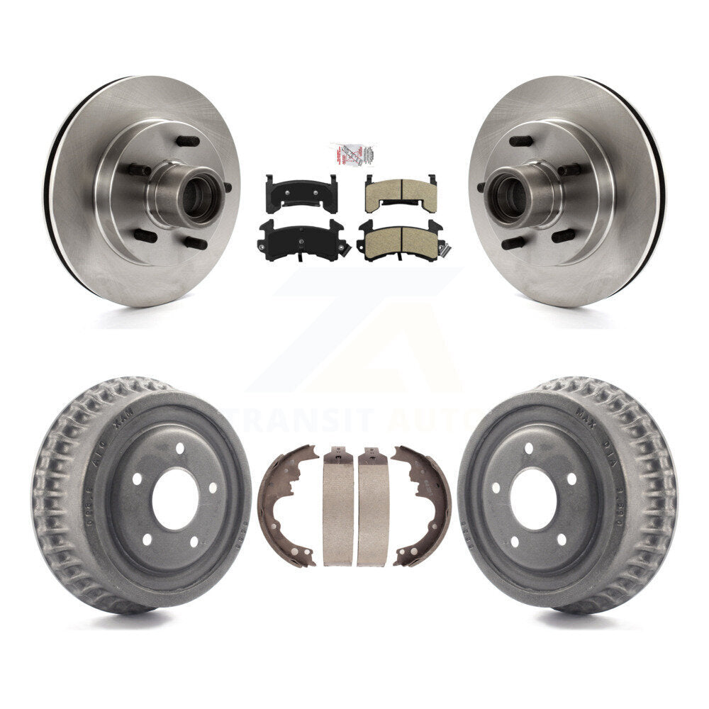 Disc Rotors and Semi-Metallic Brake Pads Kit-K8A-105405 - Kit.bestparts.ca