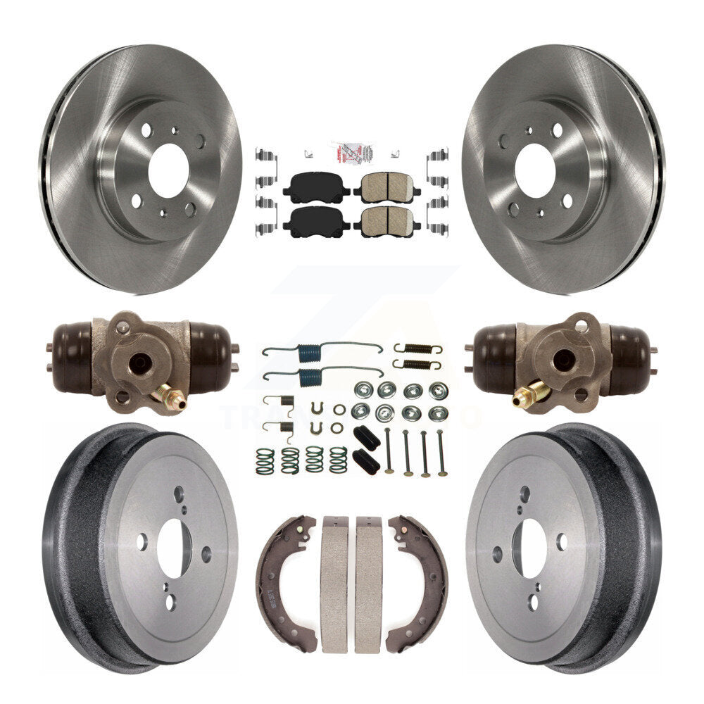 disc rotors and ceramic brake pads-k8a-105425 - Kit.bestparts.ca