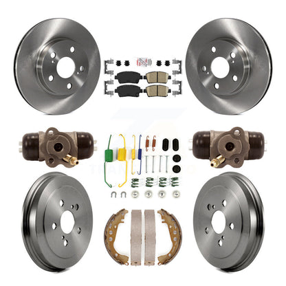 Disc Rotors and Ceramic Brake Pads Kit-K8A-105434 - Kit.bestparts.ca