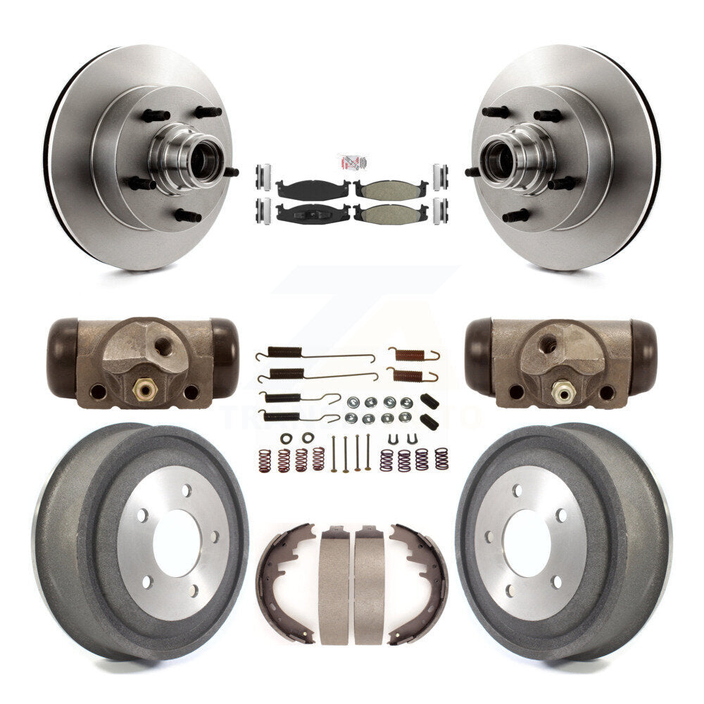 Disc Rotors and Semi-Metallic Brake Pads Kit-K8A-105464 - Kit.bestparts.ca