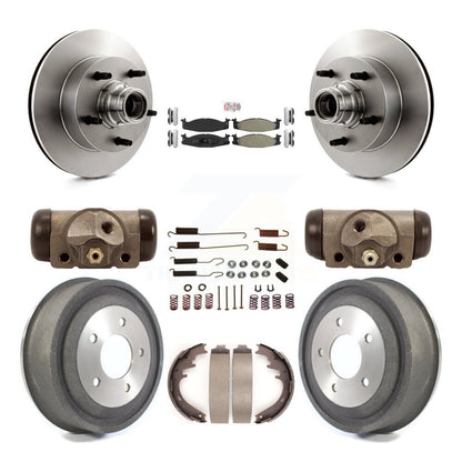 Disc Rotors and Semi-Metallic Brake Pads Kit-K8A-105464 - Kit.bestparts.ca