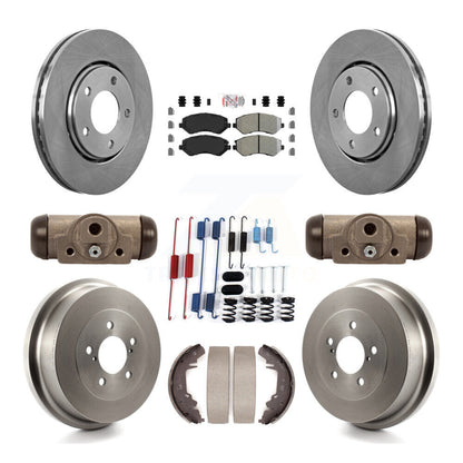 Disc Rotors and Semi-Metallic Brake Pads Kit-K8A-105475 - Kit.bestparts.ca