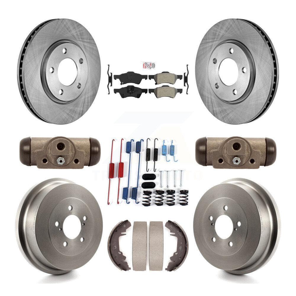 Disc Rotors and Semi-Metallic Brake Pads Kit-K8A-105476 - Kit.bestparts.ca Kit.bestparts.ca