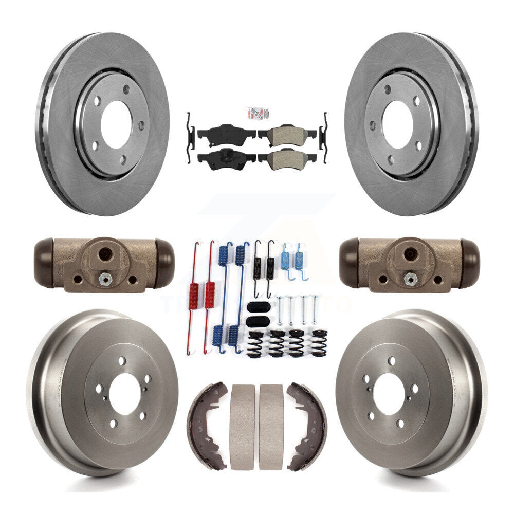 Disc Rotors and Semi-Metallic Brake Pads Kit-K8A-105477 - Kit.bestparts.ca Kit.bestparts.ca