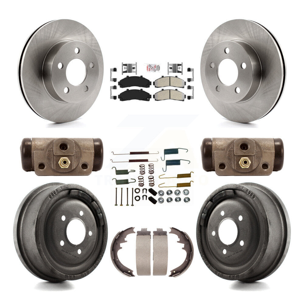 Disc Rotors and Semi-Metallic Brake Pads Kit-K8A-105492 - Kit.bestparts.ca Kit.bestparts.ca