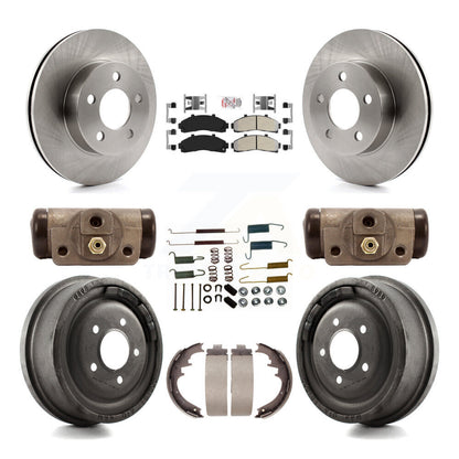 Disc Rotors and Semi-Metallic Brake Pads Kit-K8A-105492 - Kit.bestparts.ca