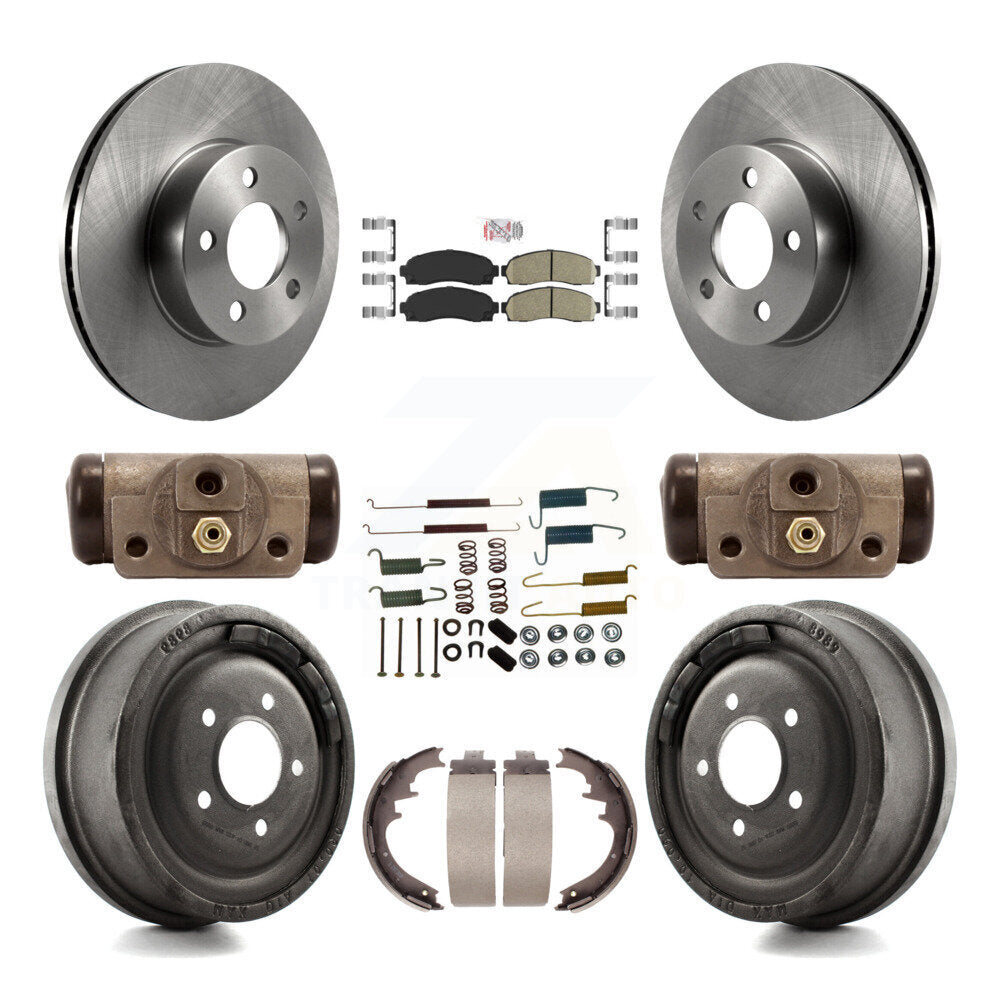 Disc Rotors and Ceramic Brake Pads Kit-K8A-105494 - Kit.bestparts.ca Kit.bestparts.ca