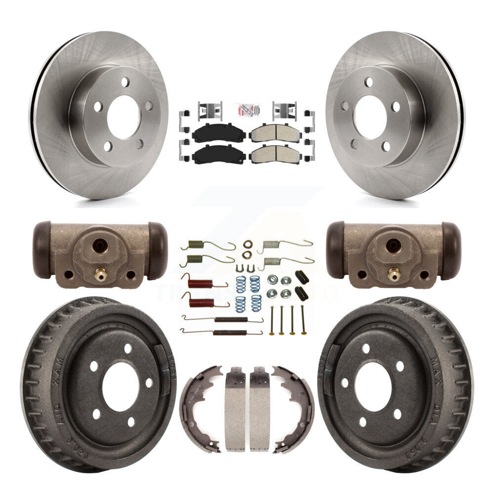 Disc Rotors and Semi-Metallic Brake Pads Kit-K8A-105502 - Kit.bestparts.ca