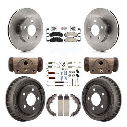 Disc Rotors and Semi-Metallic Brake Pads Kit-K8A-105502 - Kit.bestparts.ca