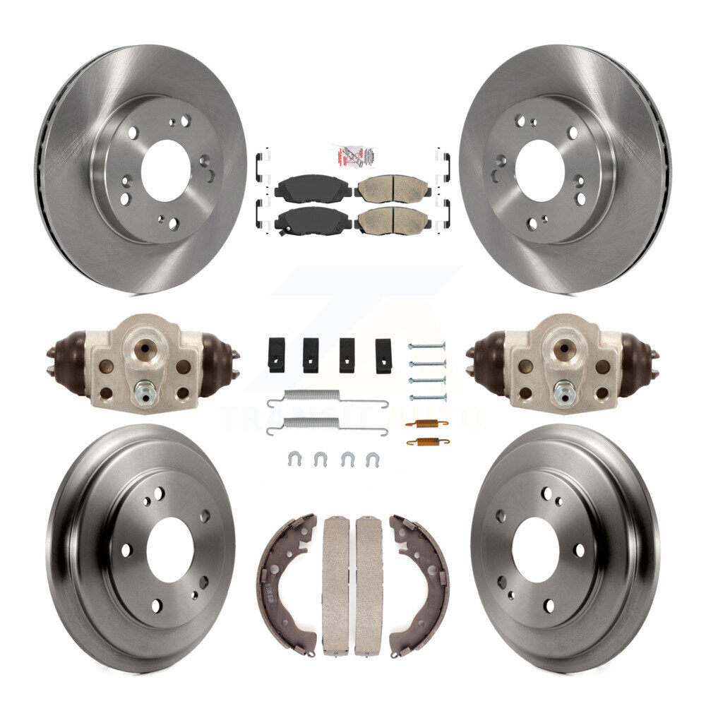 Disc Rotors and Ceramic Brake Pads Kit-K8A-105516 - Kit.bestparts.ca