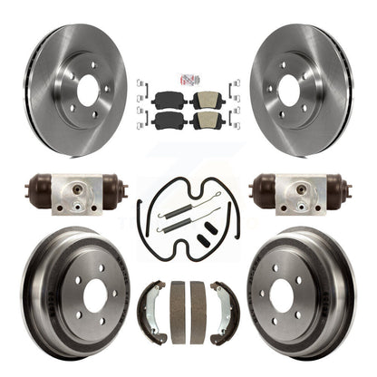Disc Rotors and Ceramic Brake Pads Kit-K8A-105534 - Kit.bestparts.ca