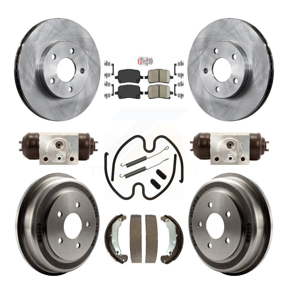 Disc Rotors and Ceramic Brake Pads Kit-K8A-105539 Kit.bestparts.ca