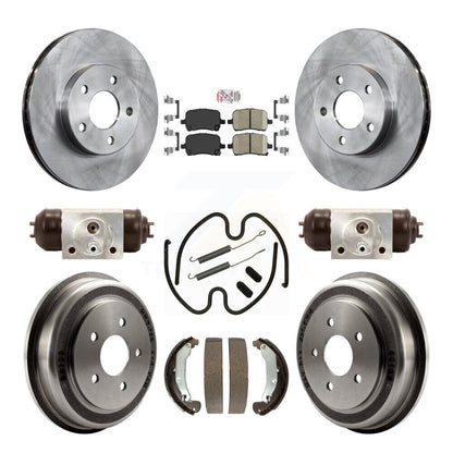 Disc Rotors and Ceramic Brake Pads Kit-K8A-105539