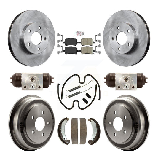 Disc Rotors and Ceramic Brake Pads Kit-K8A-105539