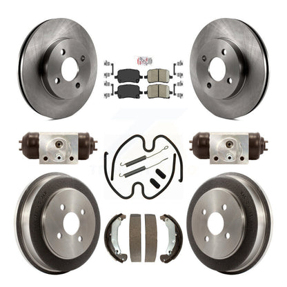 Disc Rotors and Ceramic Brake Pads Kit-K8A-105540