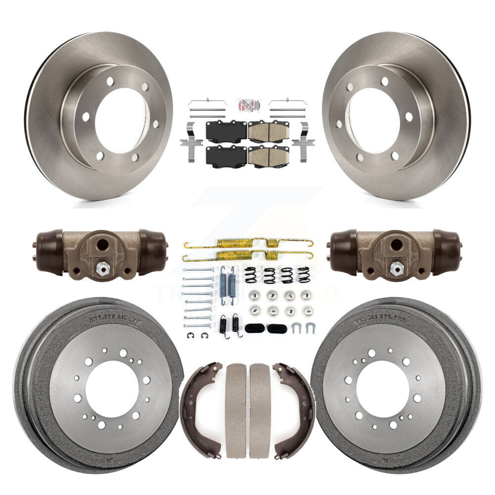 Disc Rotors and Ceramic Brake Pads Kit-K8A-105556 - Kit.bestparts.ca