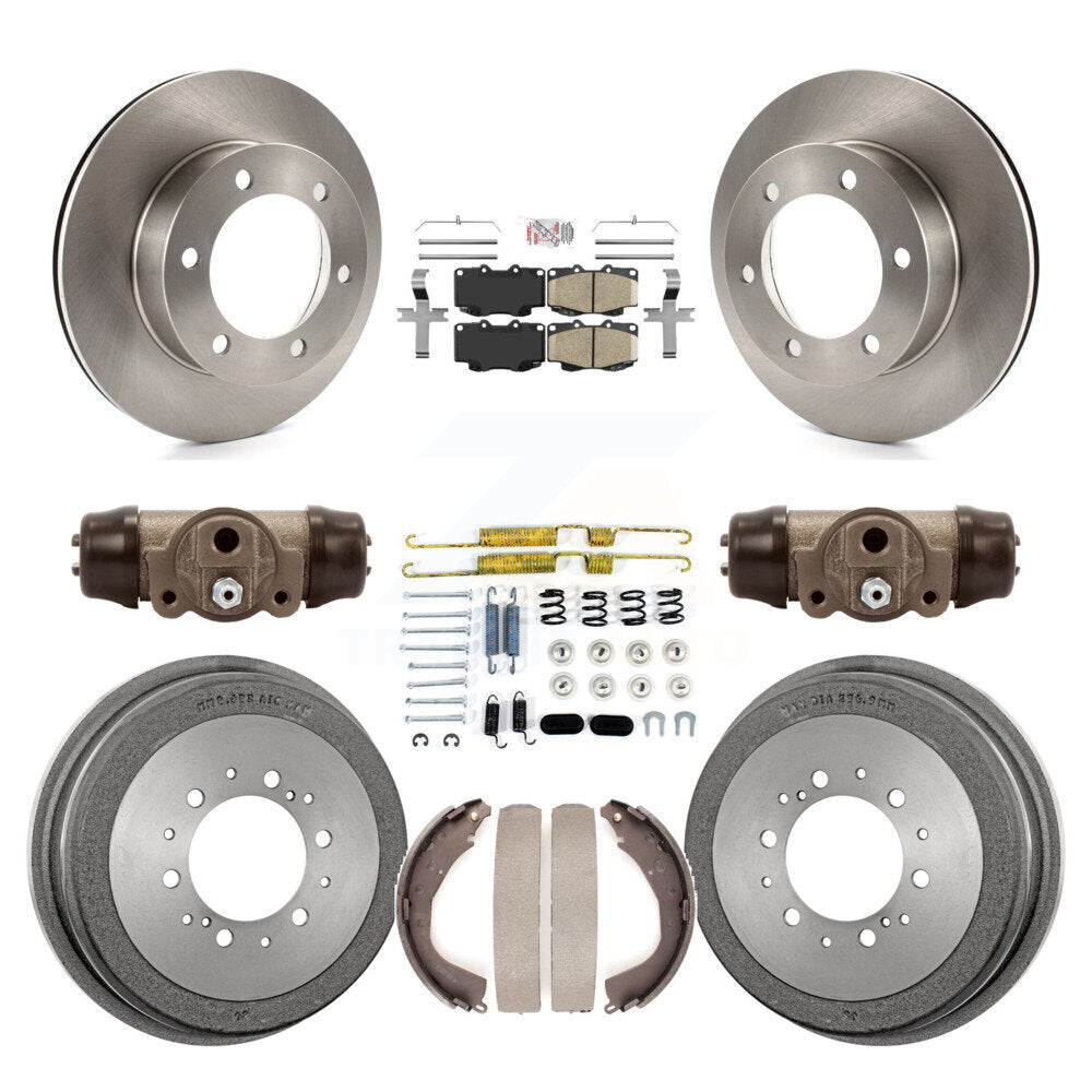 Disc Rotors and Ceramic Brake Pads Kit-K8A-105557 - Kit.bestparts.ca