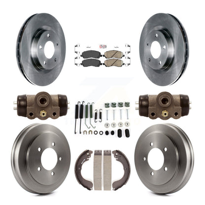 Disc Rotors and Ceramic Brake Pads Kit-K8A-105564 - Kit.bestparts.ca