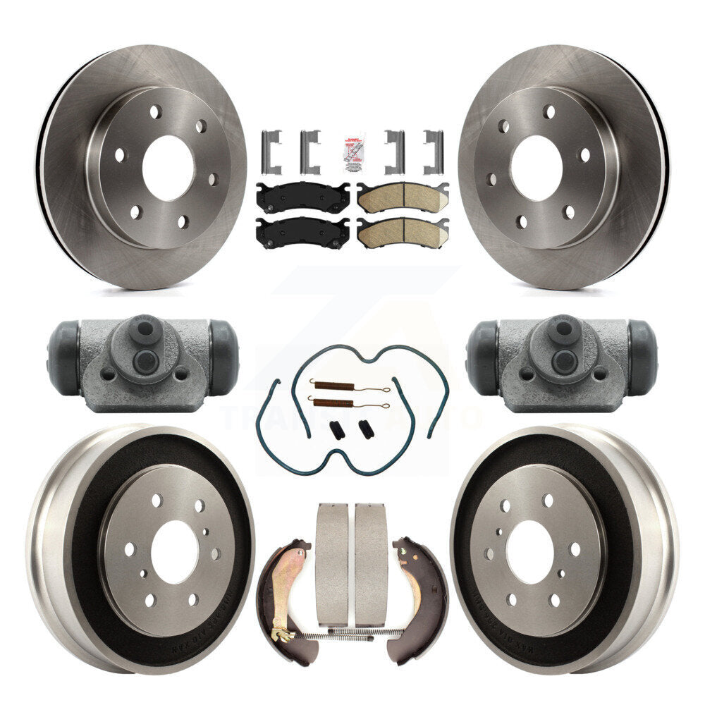 Disc Rotors and Ceramic Brake Pads Kit-K8A-105568 - Kit.bestparts.ca