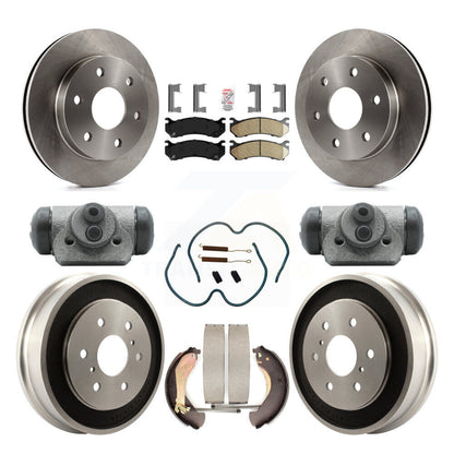 Disc Rotors and Ceramic Brake Pads Kit-K8A-105568 - Kit.bestparts.ca