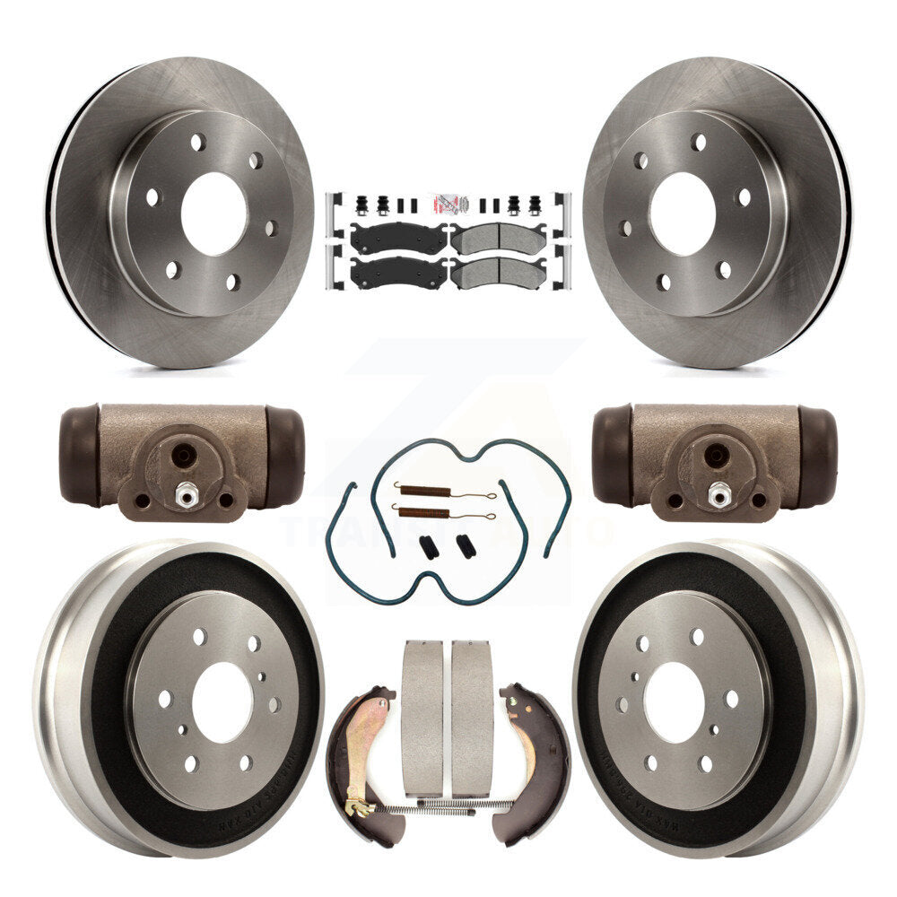 Disc Rotors and Semi-Metallic Brake Pads Kit-K8A-105569 - Kit.bestparts.ca Kit.bestparts.ca