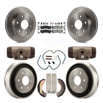 Disc Rotors and Semi-Metallic Brake Pads Kit-K8A-105569 - Kit.bestparts.ca