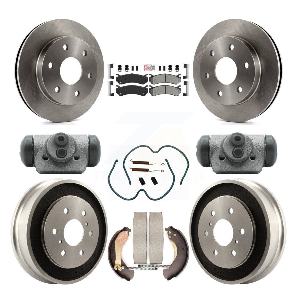 Disc Rotors and Semi-Metallic Brake Pads Kit-K8A-105570 - Kit.bestparts.ca Kit.bestparts.ca