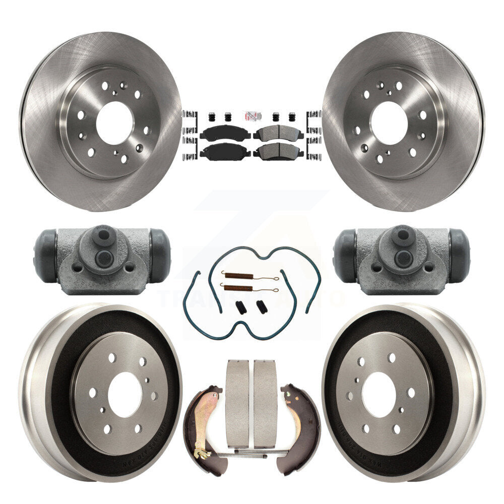 Disc Rotors and Semi-Metallic Brake Pads Kit-K8A-105580 - Kit.bestparts.ca