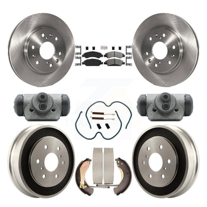 Disc Rotors and Semi-Metallic Brake Pads Kit-K8A-105580 - Kit.bestparts.ca