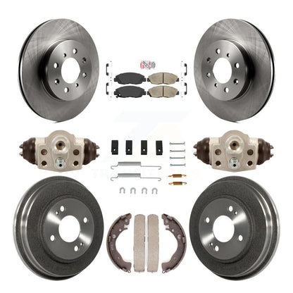 Disc Rotors and Ceramic Brake Pads Kit-K8A-105582 - Kit.bestparts.ca