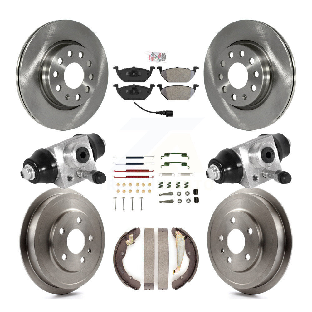 Disc Rotors and Semi-Metallic Brake Pads Kit-K8A-105585 - Kit.bestparts.ca Kit.bestparts.ca