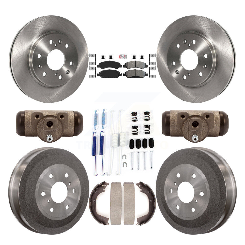 Disc Rotors and Semi-Metallic Brake Pads Kit-K8A-105625 - Kit.bestparts.ca Kit.bestparts.ca