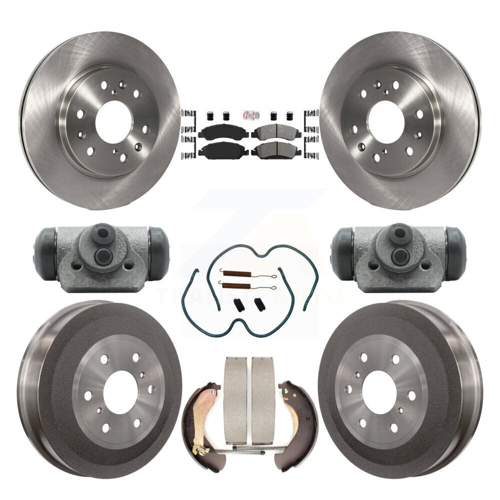 Disc Rotors and Semi-Metallic Brake Pads Kit-K8A-105631 - Kit.bestparts.ca Kit.bestparts.ca