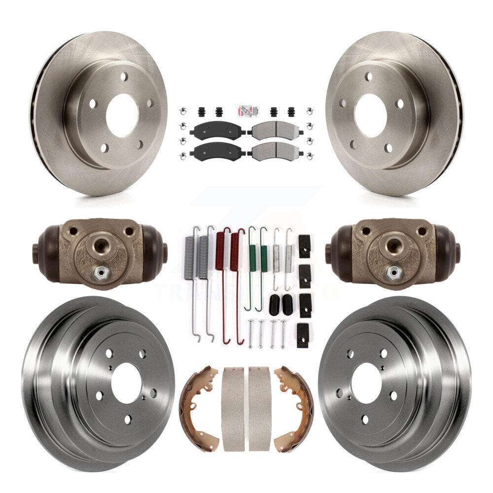 Disc Rotors and Semi-Metallic Brake Pads Kit-K8A-105640 - Kit.bestparts.ca