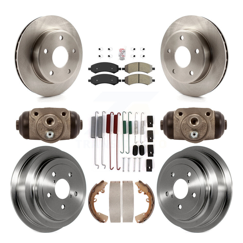 Disc Rotors and Semi-Metallic Brake Pads Kit-K8A-105641 - Kit.bestparts.ca