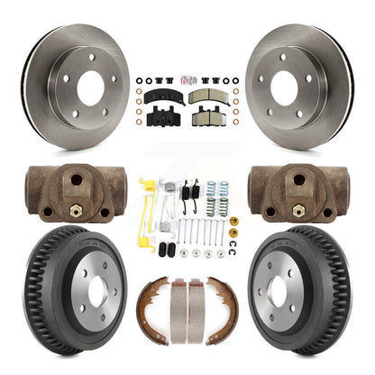 Disc Rotors and Semi-Metallic Brake Pads Kit-K8A-105649 - Kit.bestparts.ca