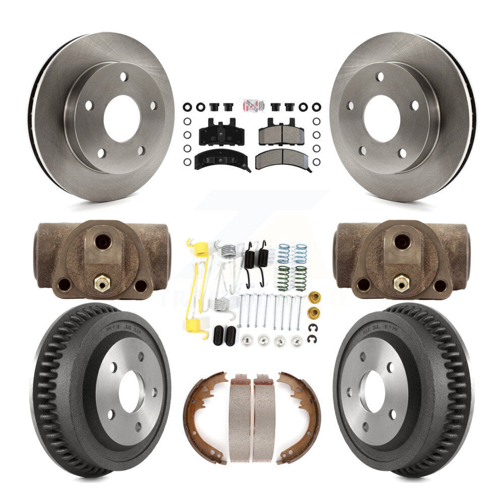 disc rotors and semi metallic brake pads-k8a-105650 - Kit.bestparts.ca Kit.bestparts.ca