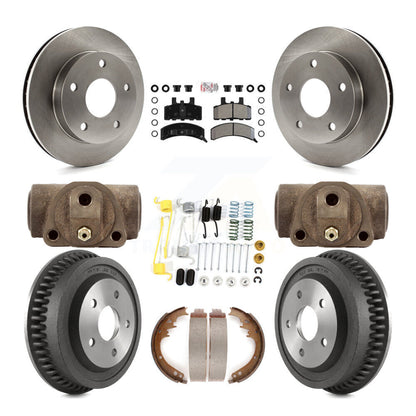 disc rotors and semi metallic brake pads-k8a-105650 - Kit.bestparts.ca