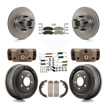 Disc Rotors and Ceramic Brake Pads Kit-K8A-105653 - Kit.bestparts.ca