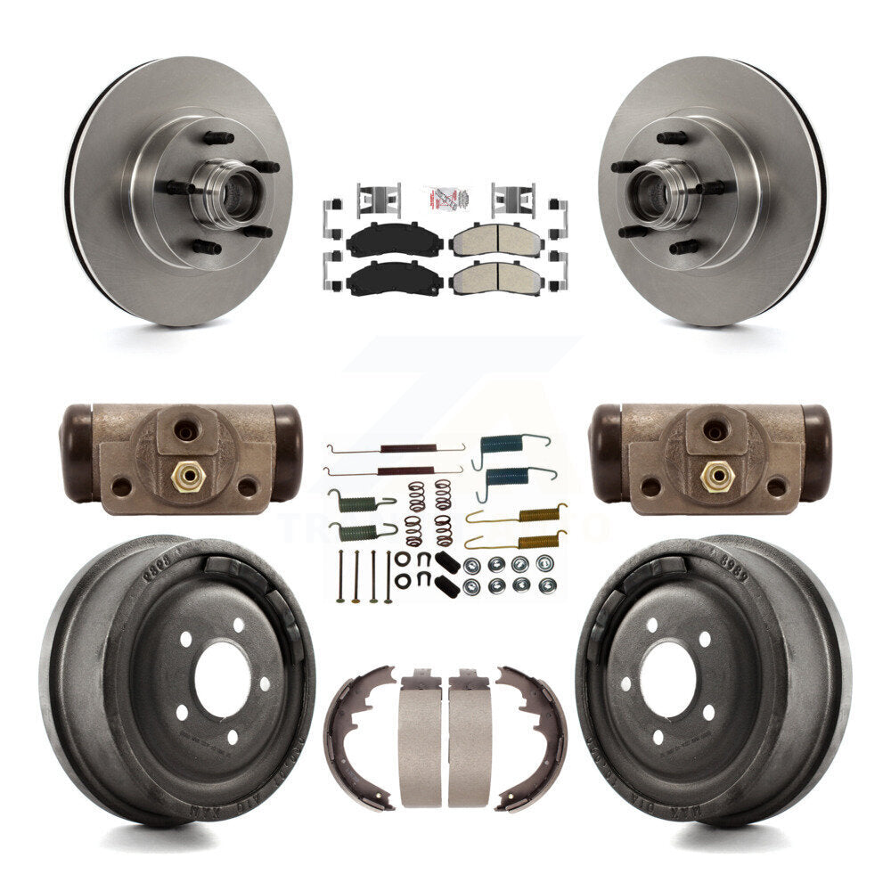 Disc Rotors and Semi-Metallic Brake Pads Kit-K8A-105657 - Kit.bestparts.ca Kit.bestparts.ca